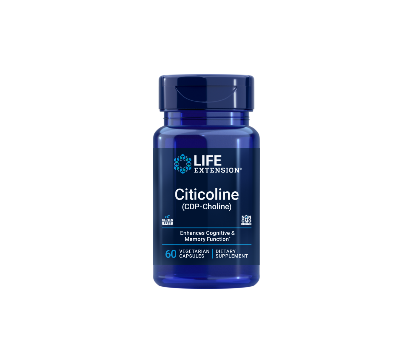 Life Extension Citicoline (CDP-Choline) 250 mg 60 kapslí
