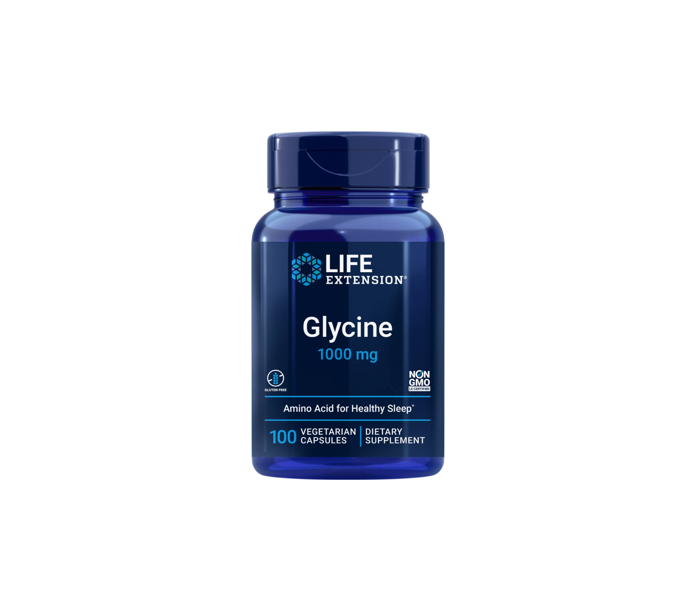 Life Extension Glycine 1000 mg 100 kapslí