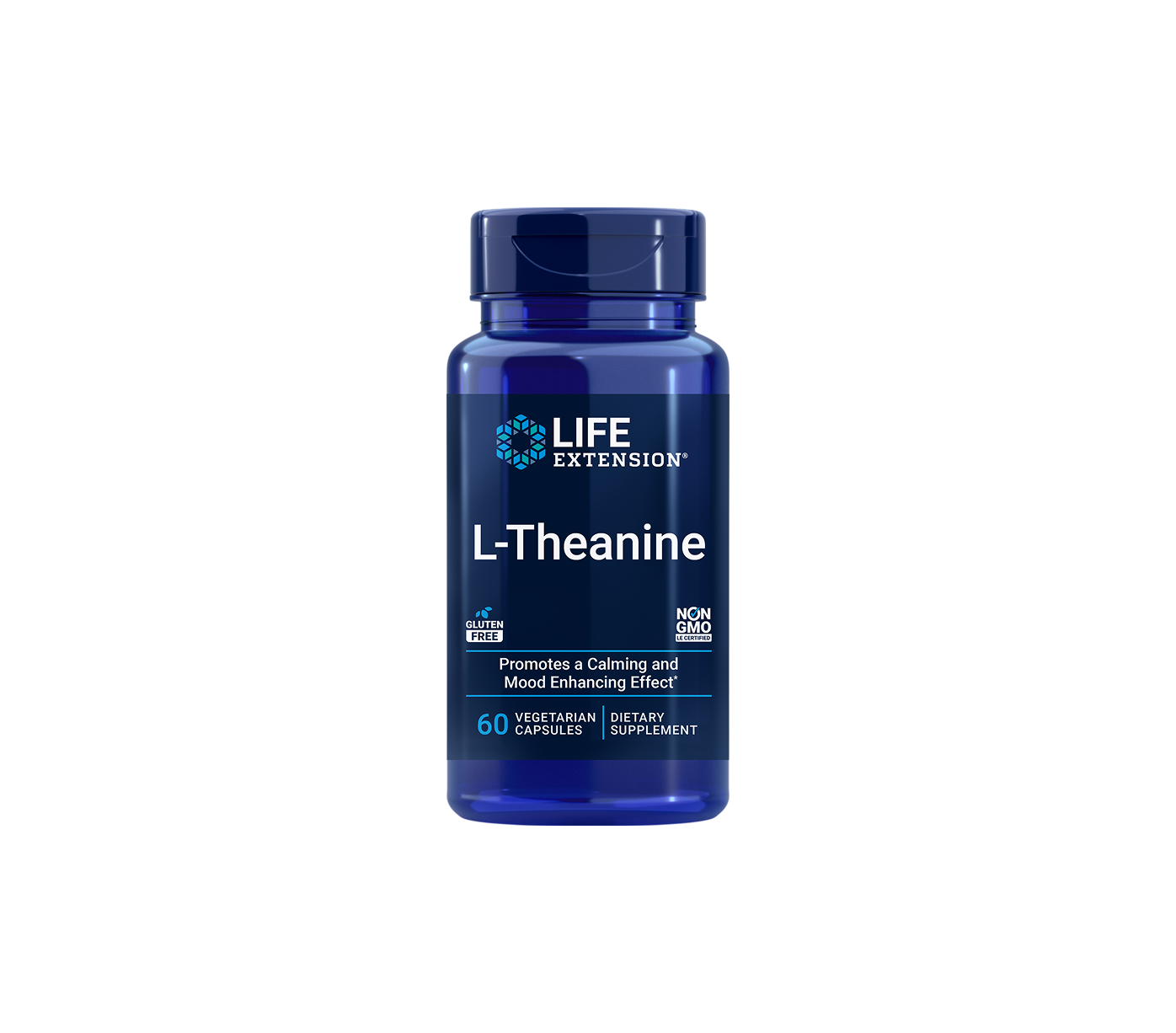 Life Extension L-Theanine 100 mg 60 kapslí
