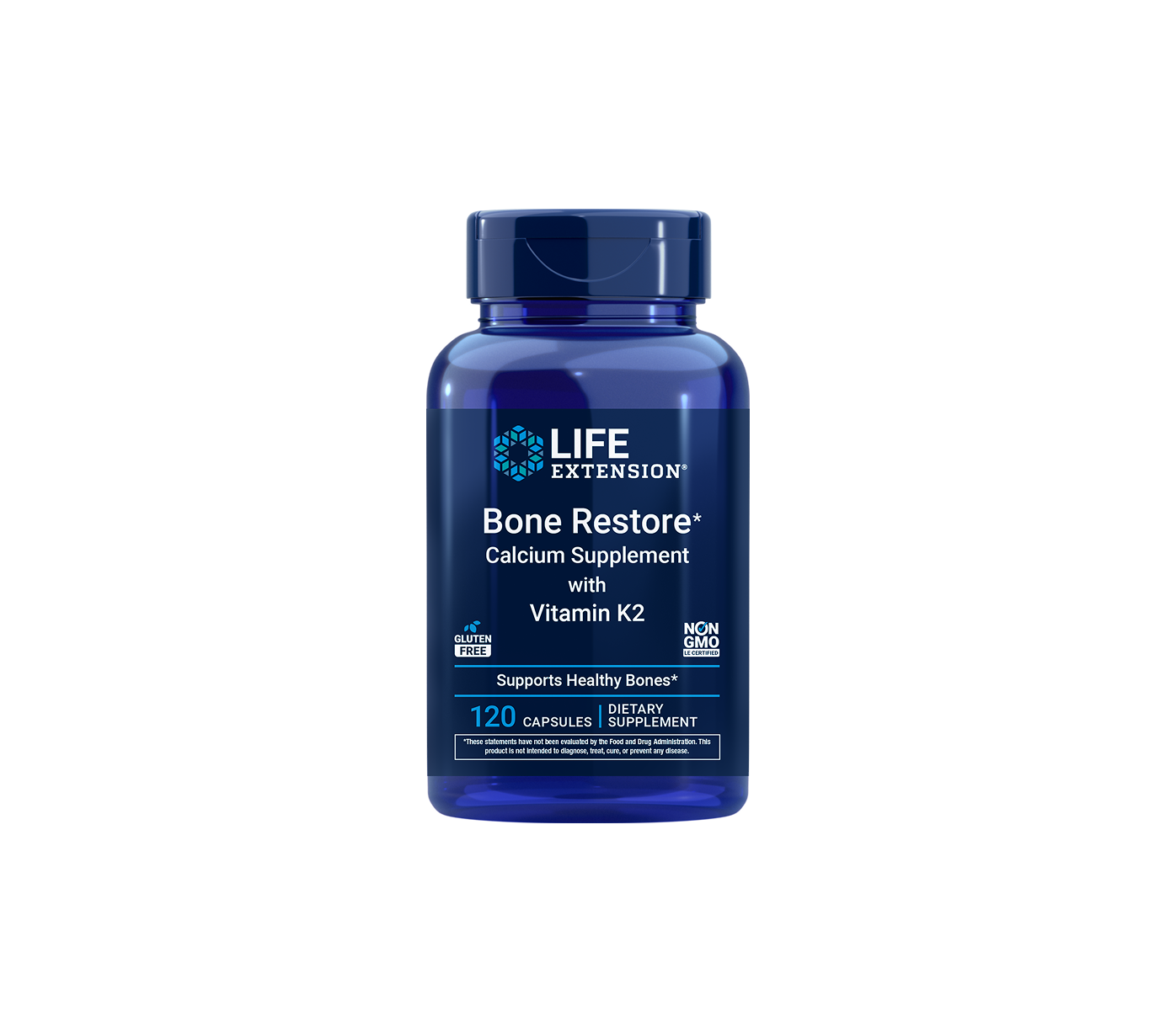Life Extension Bone Restore with Vitamin K2 120 kapslí