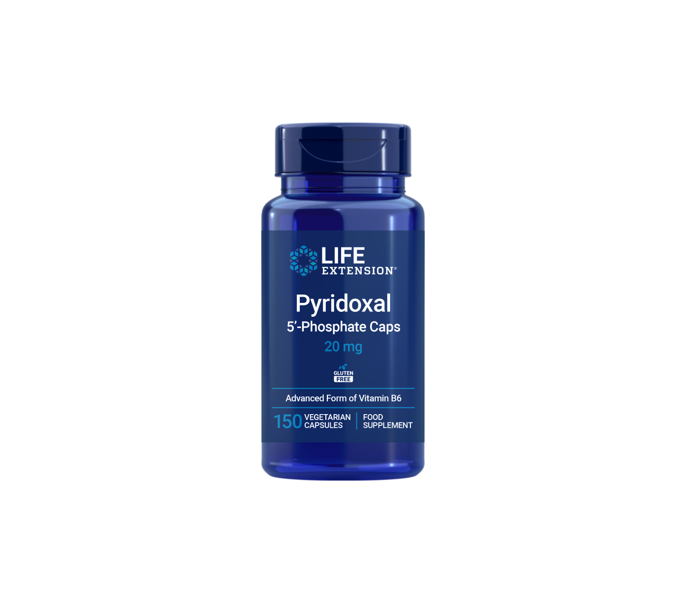 Life Extension Pyridoxal 5'-Phosphate Caps EU 20 mg 150 kapslí