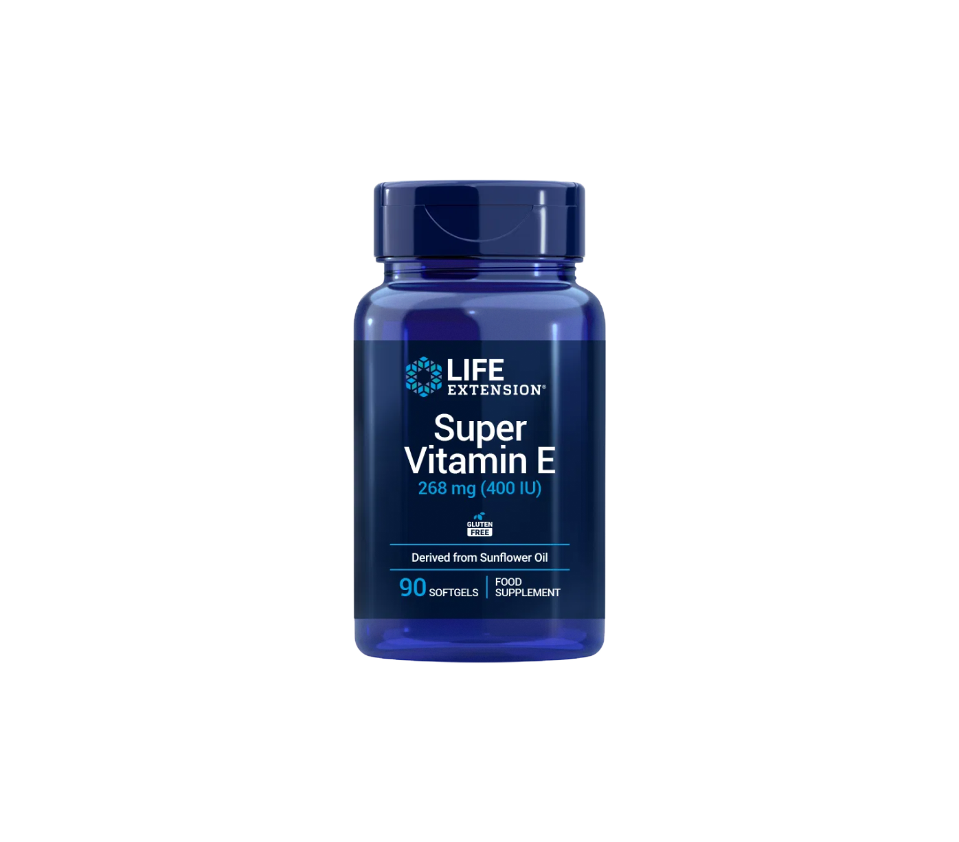 Life Extension Super Vitamin E EU 268 mg (400 IU) 90 softgelů