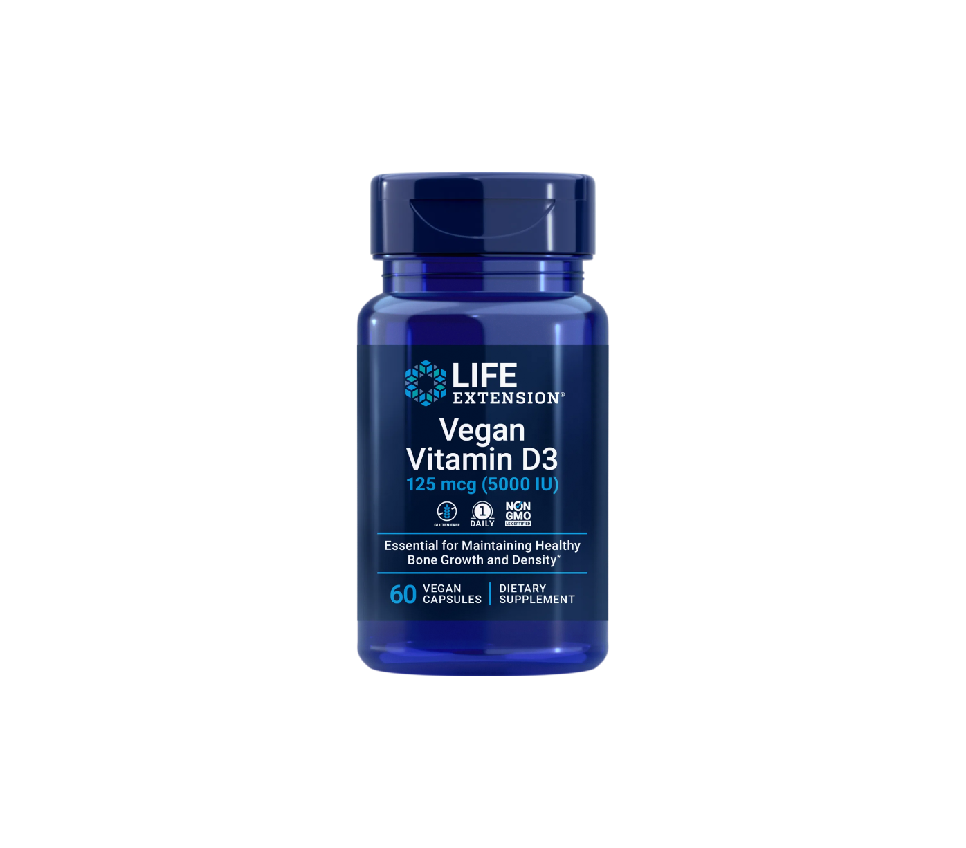 Life Extension Vegan Vitamin D3 60 kapslí