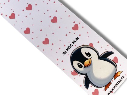 Záložka - Tučńák