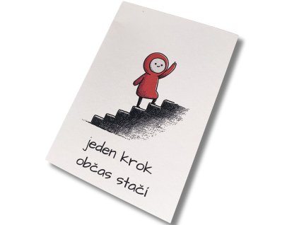 Blahopřání - Jeden krok