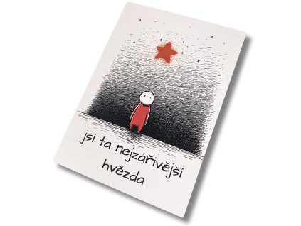 Blahopřání - Jsi ta nejzářivější hvězda
