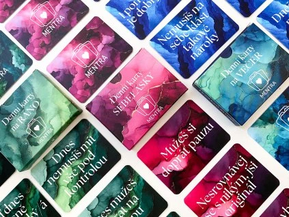 Sada denních karet - Ráno, Večer, Sebeláska