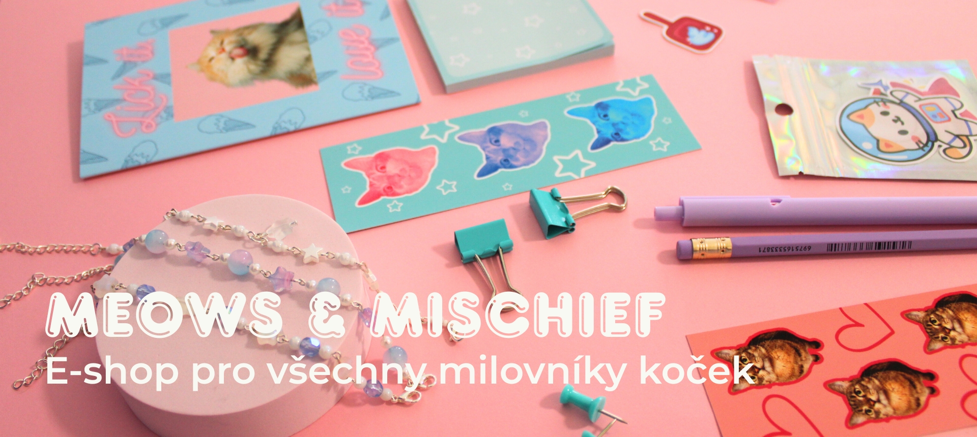 Meows&Mischief - doplňky a dárky pro všechny milovníky koček