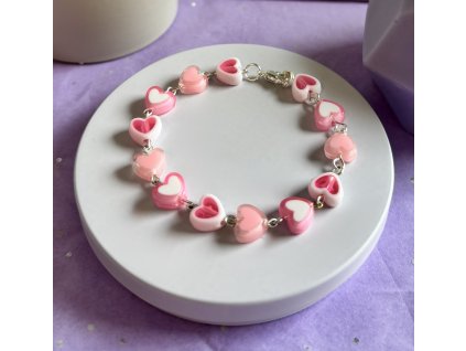 Náramek - Candy Hearts