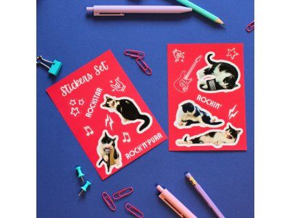 Sada samolepek Kytara