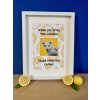 Kočičí plakát - Lemons & Catnip