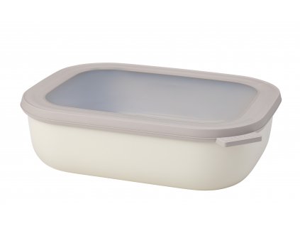 Mepal Mísa Cirqula Rectangular Nordic White 2000 ml