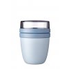 Mepal Jídelní box Ellipse Mini 300 + 120 ml Nordic Blue