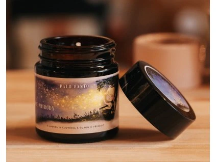 Přírodní svíčka - ze srdce přírody