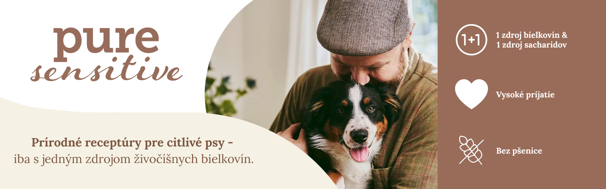 Prírodné receptúry pre citlivé psy