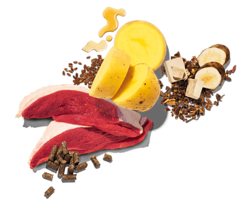 ingrediencie Mera Pure Sensitive Senior Ente a Kartoffel
