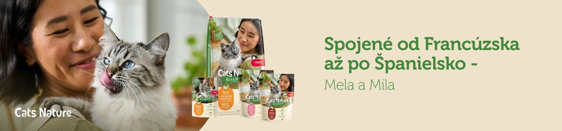 Spojené od Francúzska až po Španielsko - Mela a Mila