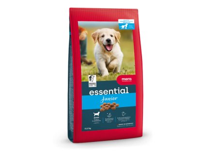 granule pre šteňatá a mladé psy mera essential junior