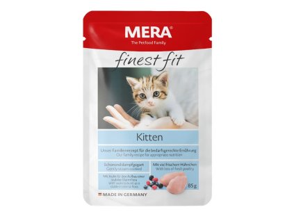 kapsička pre mačky s kuracím mäsom mera finest fit