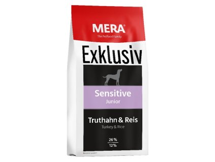 Krmivo pre šteňatá veľkých plemien mera exklusiv sensitive