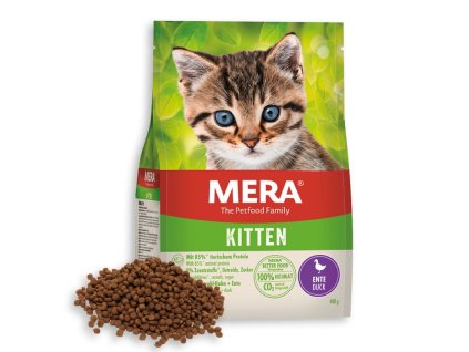 bezobilninové granule pre mačiatka mera cats