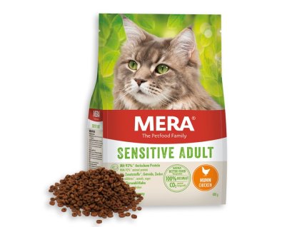 bezobilninové granule pre citlivé mačky s kuracím mäsom