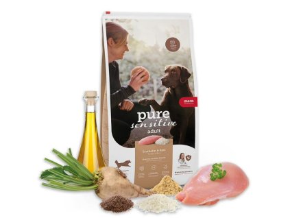 granule pre psov bez lepku mera pure sensitive