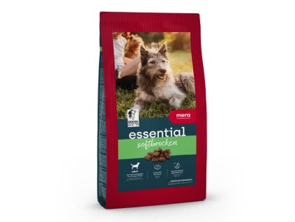 mäkčené granule pre psov mera essential