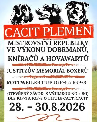 MERA podporuje CACIT PLEMEN 2026 🏆🐾 S radostí oznamujeme, že jsme oficiálním sponzorem nadcházejícího kynologického svátku...