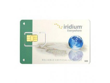 Predplatená SIM karta IRIDIUM (kredit 500 minút / platnosť 1 rok)