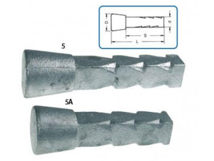 Čapová značka do muriva 130 mm