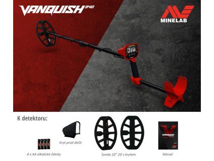 Detektor kovov Minelab Vanquish 340