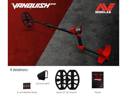 Detektor kovů Minelab Vanquish 340