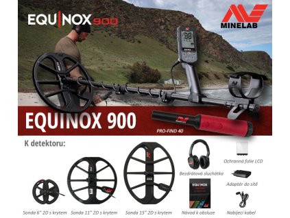 Minelab Equinox 900 detektor kovov