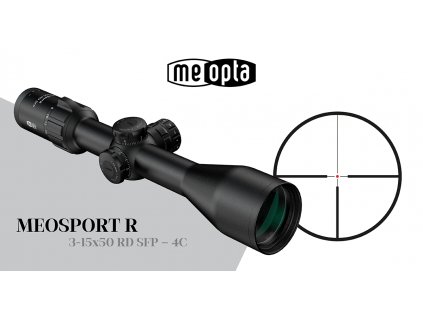 MeoSport R pre lovcov, ktorí hľadajú hodnotu a výkon za rozumnú cenu, je vybavený 30mm tubusom s optikou, ktorá funguje za zlých svetelných podmienok