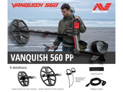 Detektor kovov Minelab Vanquish 560 PRO PACK
