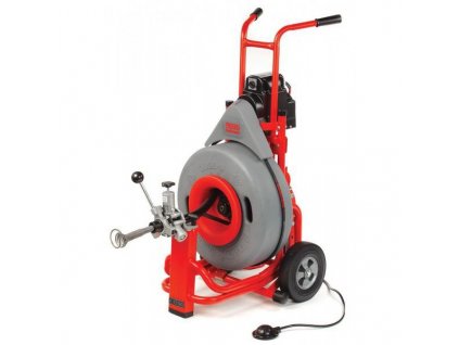 RIDGID K-7500 Bubnová čistička s C-24 štandardné príslušenstvo a vnútorná špirála 5/8 16 mm x 100 (30,5 m)