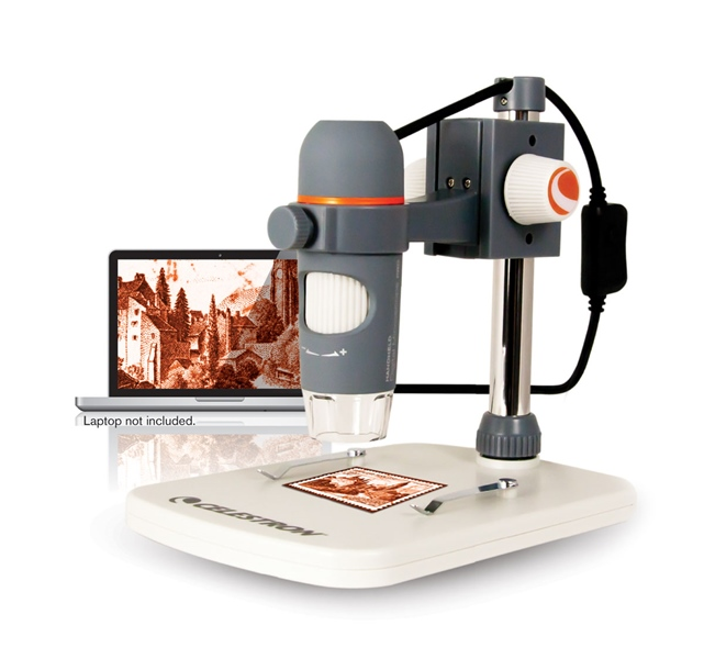Celestron mikroskop digitálny 5 Mpx zväčšenie 20 až 200x