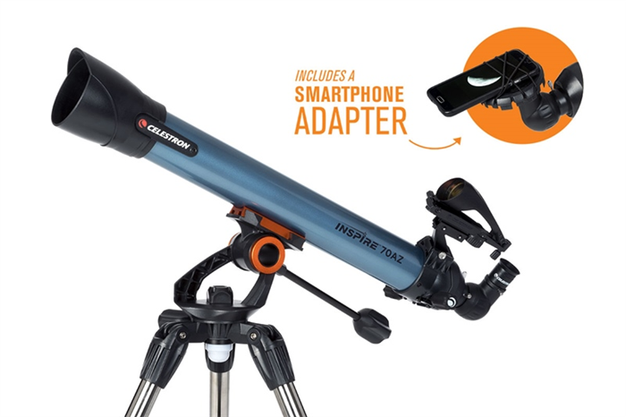 Celestron Inspire 70 / 700mm AZ šošovkový teleskop