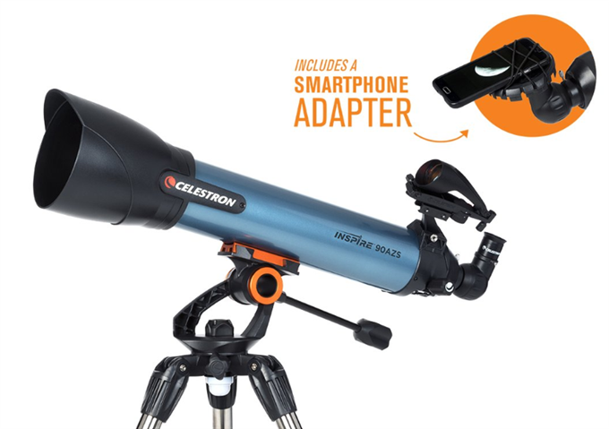 Celestron Inspire 90 / 660mm AZ šošovkový teleskop