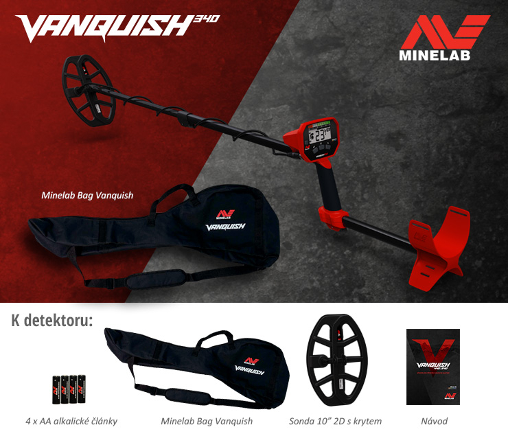 Detektor Minelab Vanquish 340