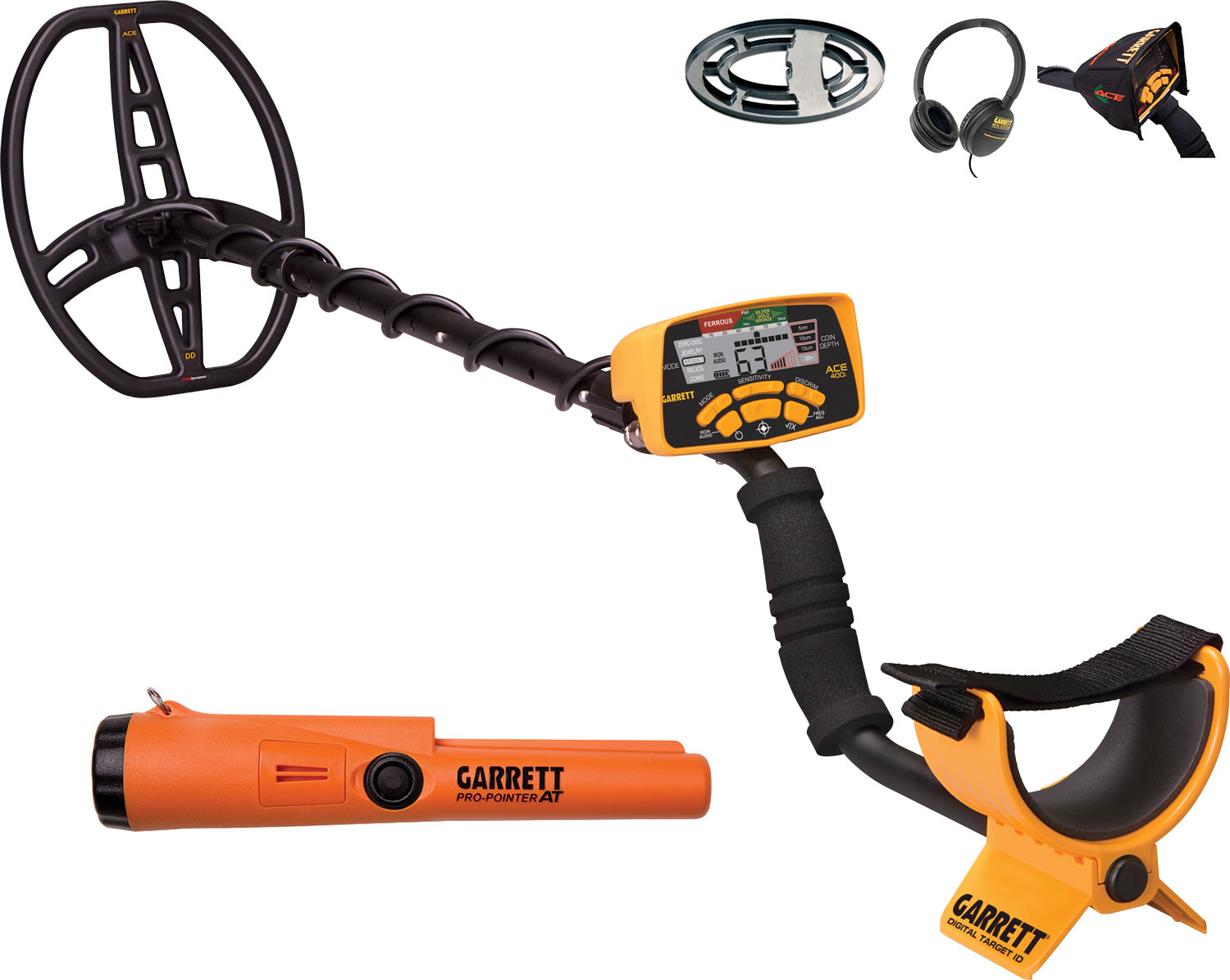 Detektor kovov ACE 400i + PRO-POINTER AT