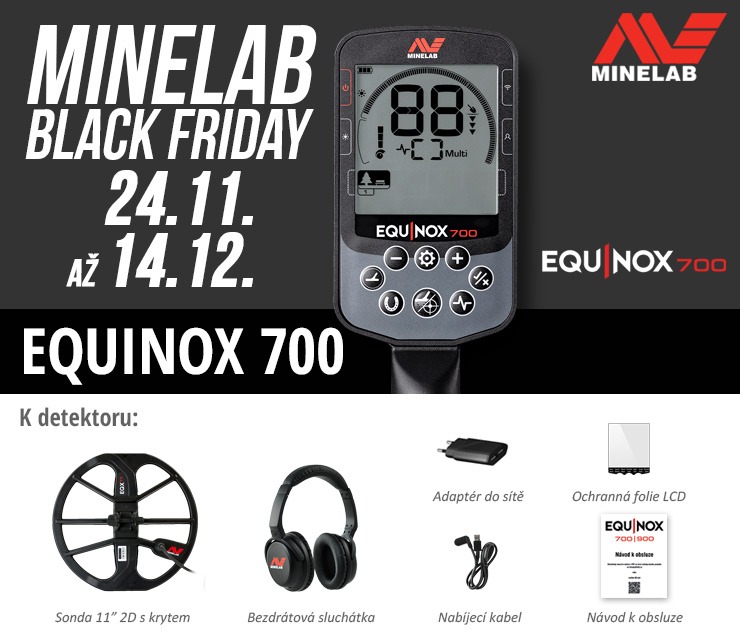 Detektor kovov Minelab Equinox 700