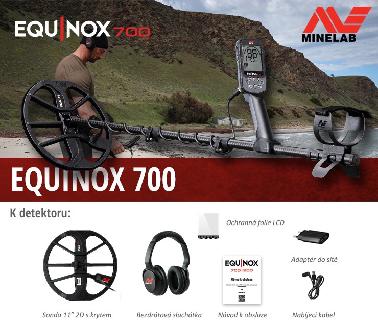Detektor kovov Minelab Equinox 700