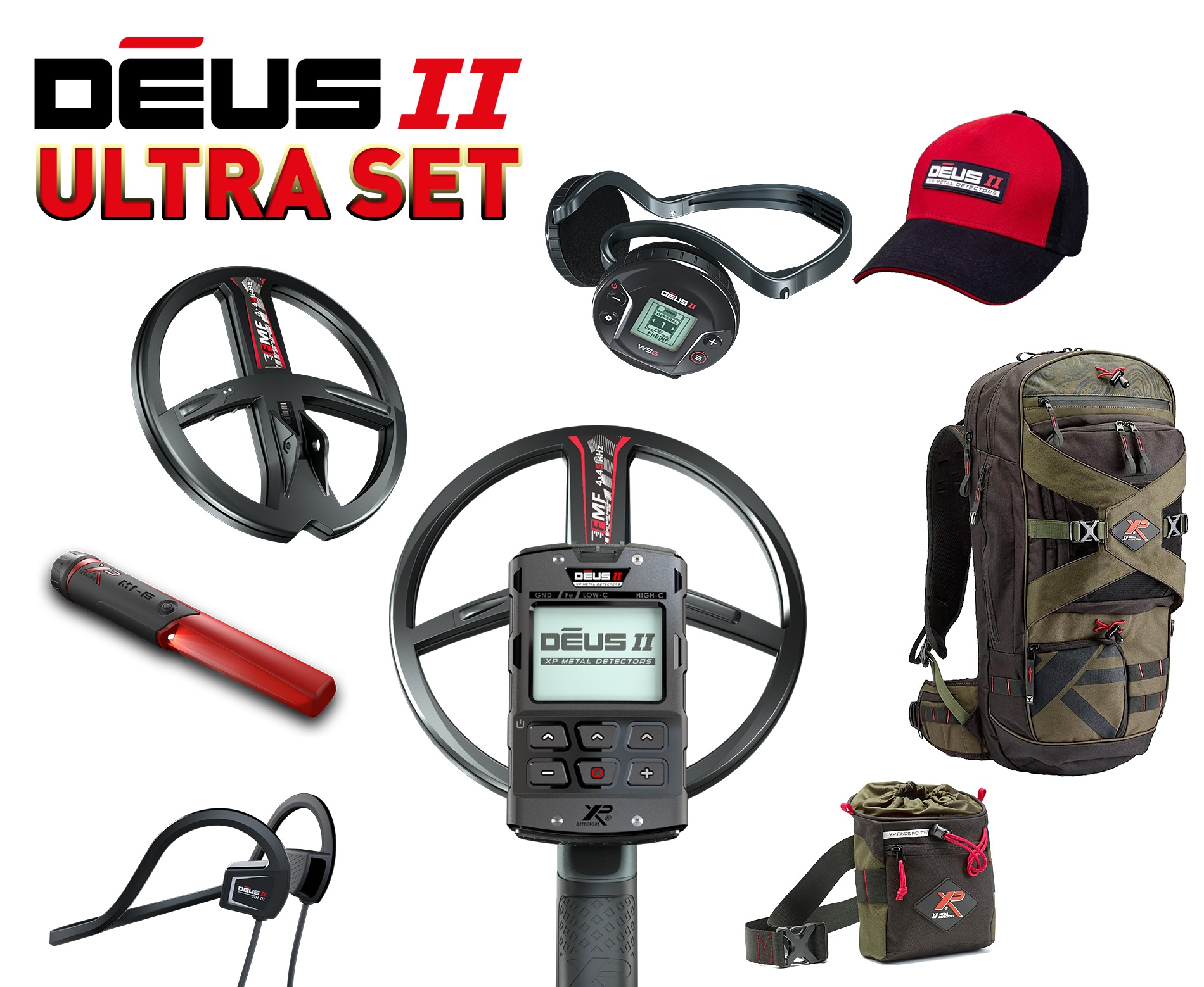 XP DEUS II ULTRA SET