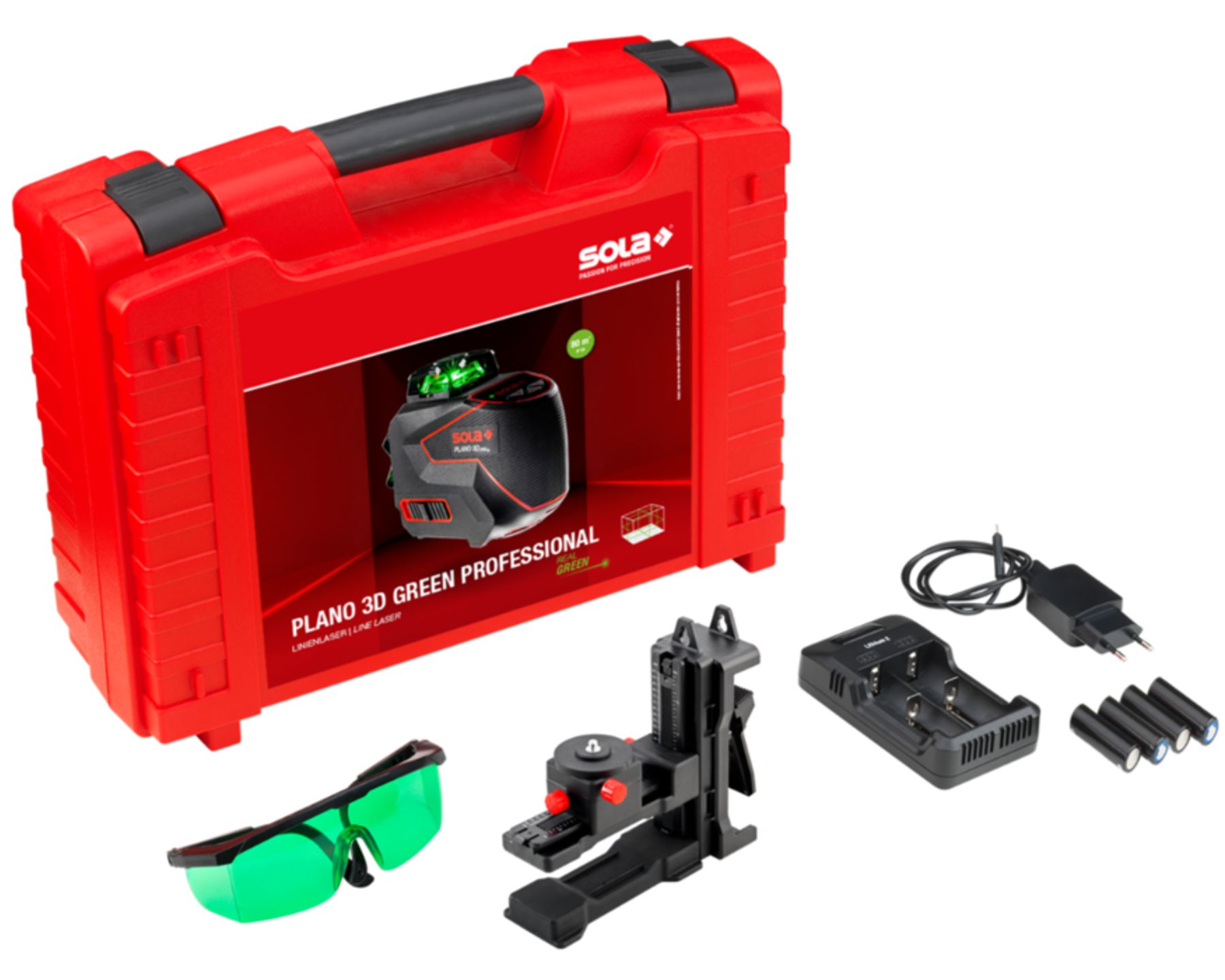 Čiarový laser SOLA PLANO 3D GREEN Professional