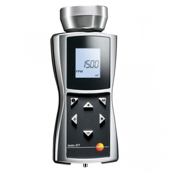 Testo 477 stroboskopický a mechanický otáčkomer LED