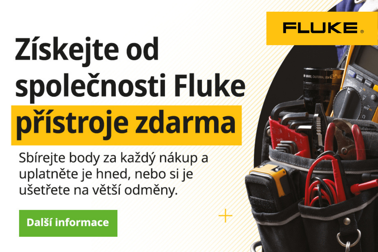Získejte přístroje Fluke zdarma