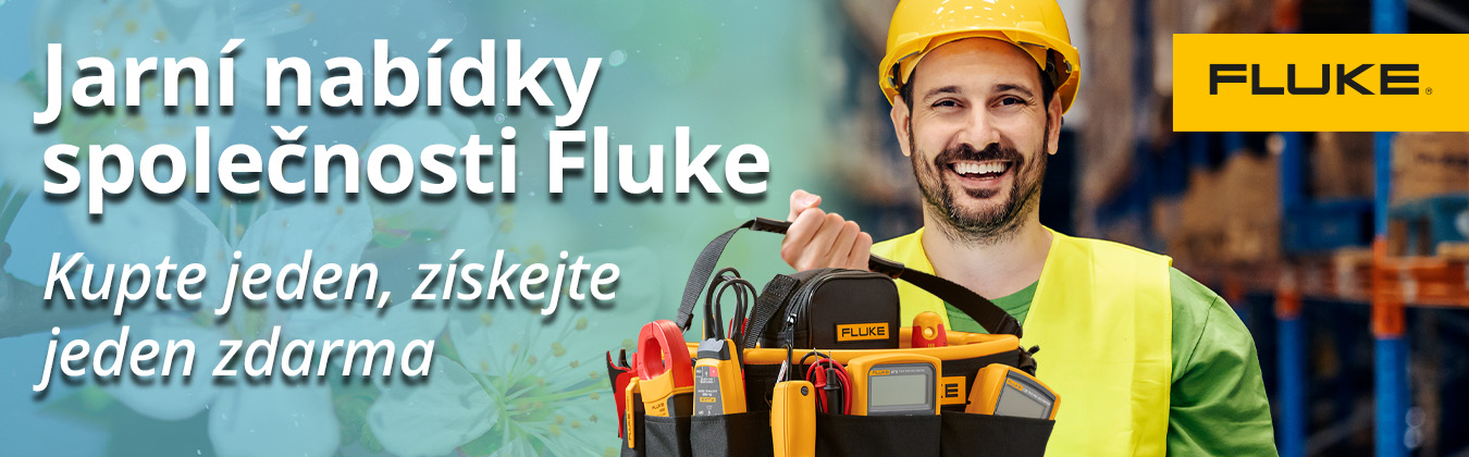 Jarní nabídka Fluke - Kupte Fluke a získejte druhý zdarma