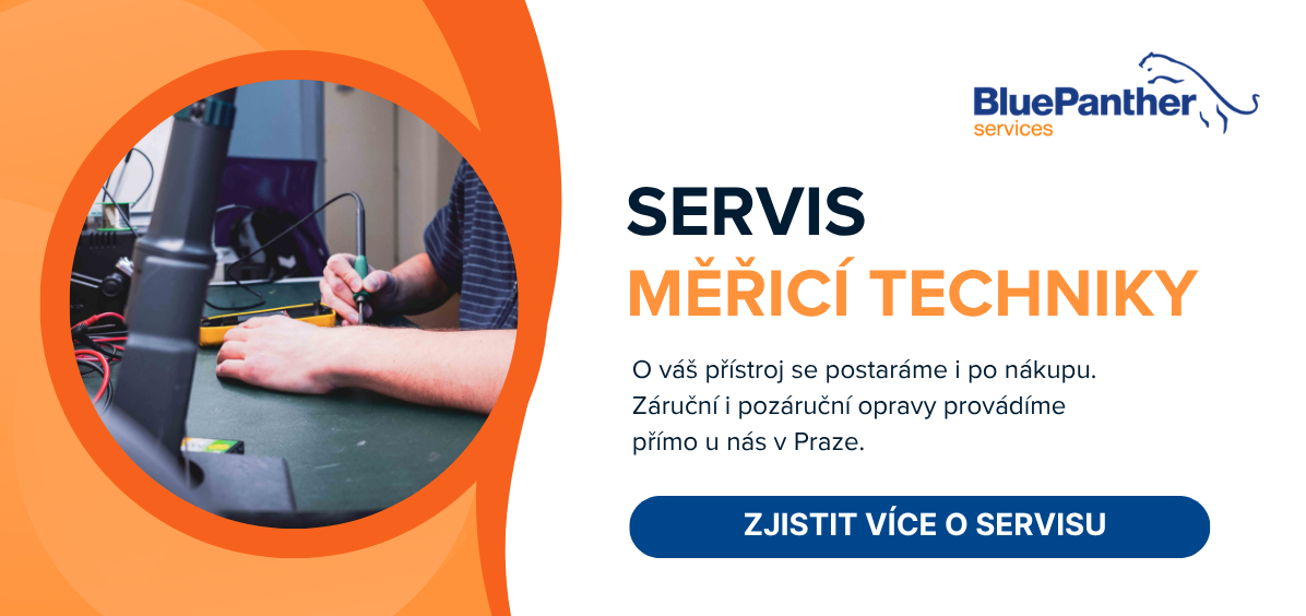 Servis měřicí techniky – záruční a pozáruční opravy v Praze
